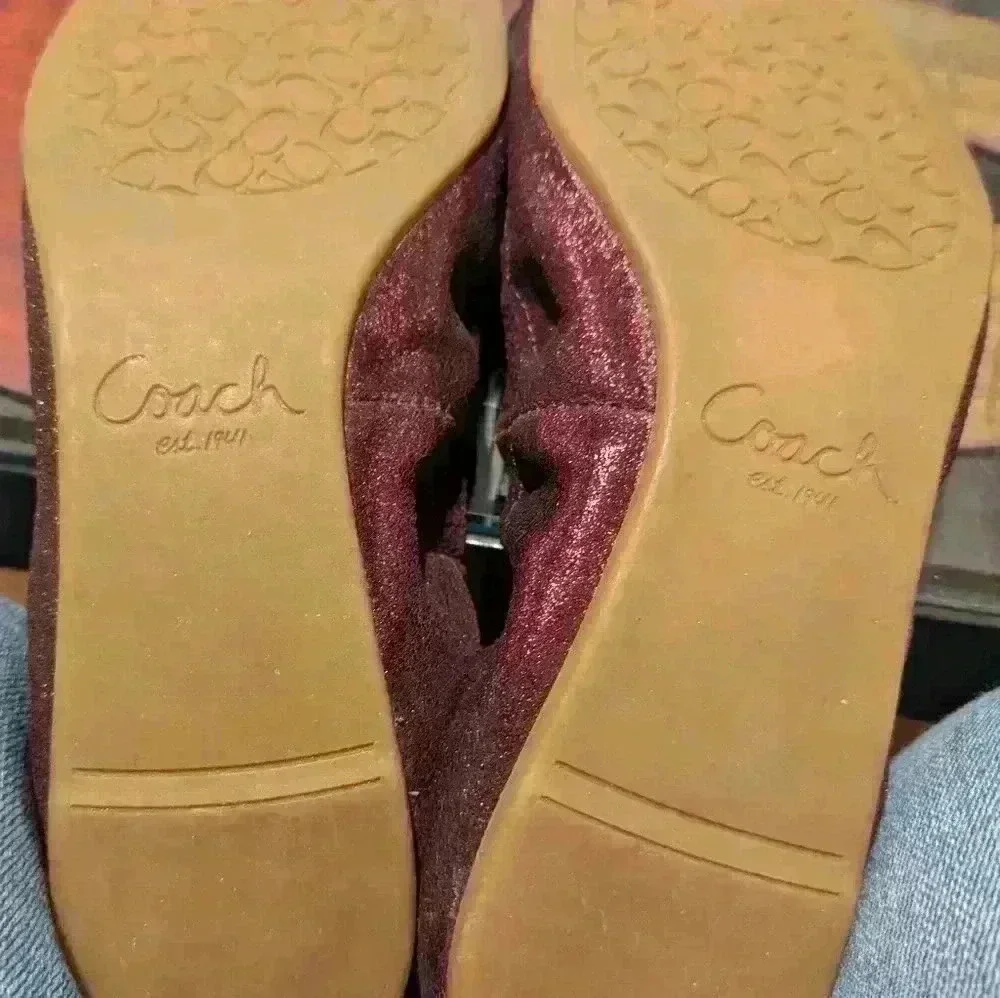 Coach Darsi Ballet Slip On Size 7.5